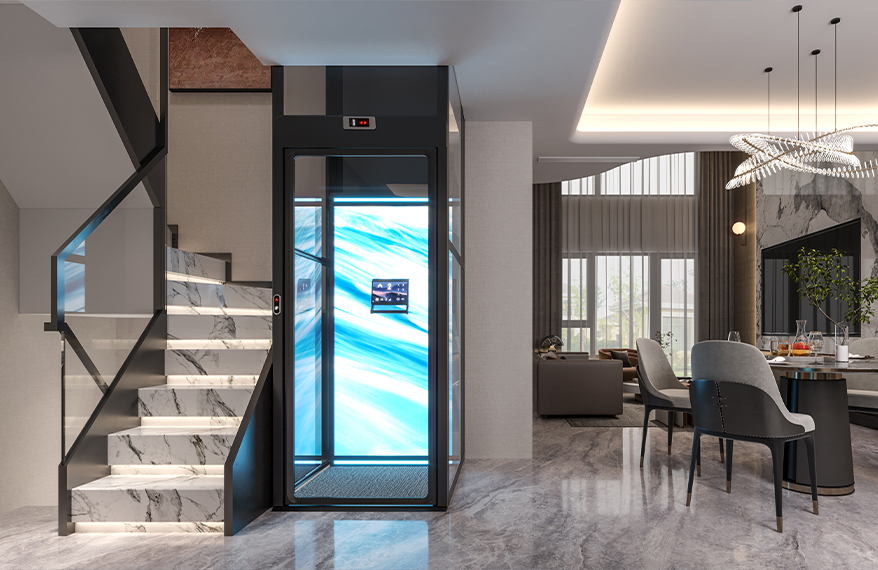 別墅電梯工程案例